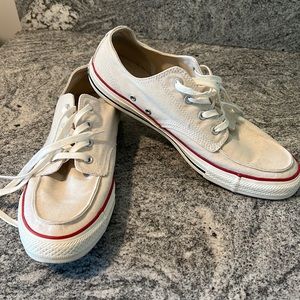 Converse boat sneakers.  Great shape.  Never wore them.  Mens 11.5. Women 13.5.